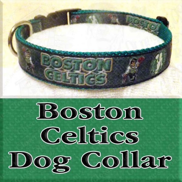 Boston Celtics NBA Dog Collar Product Image No2