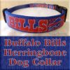 Buffalo Bills Herringbone Dog Collar Product Image No1