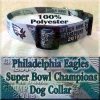Underdog Philadelphia Eagles Super Bowl Champions 2018 Fly Eagles Fly Polyester Webbing Designer Dog Collar Product Image No2
