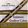 Guinness Stout Ale Beer Polyester Webbing Designer Dog Collar Product Image No2