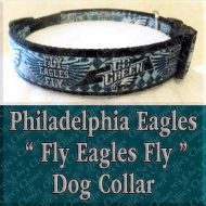 Go Green Philadelphia Eagles Wavy Argyle Fly Eagles Fly Designer Dog Collar Product Image No2