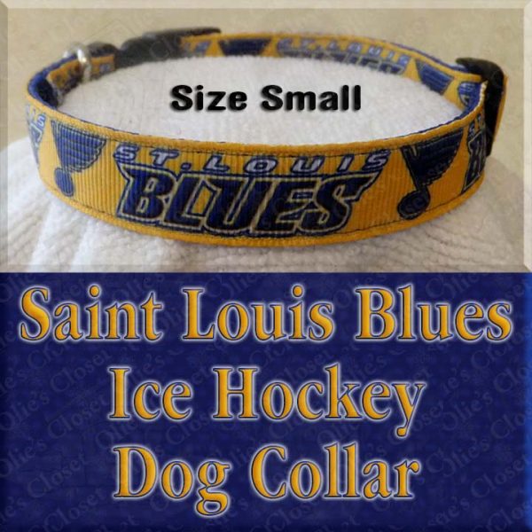 Saint Louis Blues NHL SMALL Dog Collar Product Image No1