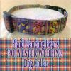 Plaid Grateful Dead Dancing Bears Polyester Webbing Designer Dog Collar Product Image No3