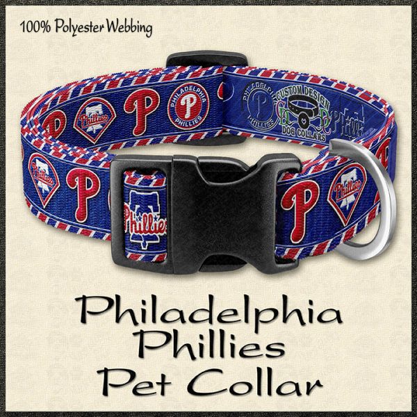 Philadelphia Phillies MLB Pet Collar Product Image No1