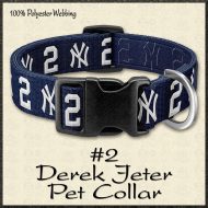 Derek Jeter No2 NBA Basketball Pet Collar Product Image No1