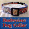 Budweiser Beer Designer Dog Collar Product Image No2