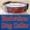 Budweiser Beer Designer Dog Collar Product Image No3