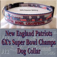 New England Patriots Super Bowl Champions Collar Product Image No3