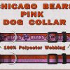 Chicago Bears PINK Dog Collar Design Display Product Image No4