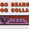 Chicago Bears PINK Polyester Webbing Dog Collar Product Image No1
