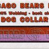 Chicago Bears PINK Polyester Webbing Dog Collar Product Image No5