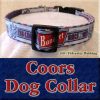 Coors Beer Mountain Brewed Designer Dog Collar Product Image No4