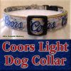 Coors Light Beer Designer Dog Collar Product Image No3