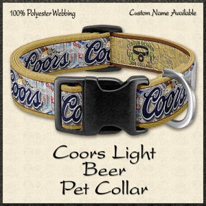 Coors Light Beer Pet Collar Product Image No1