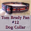 Tom Brady Fan Patriots Design Dog Collar Product Image No3