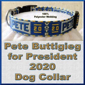 Pete Buttigieg for President 2020 Dog Collar Product Image No3