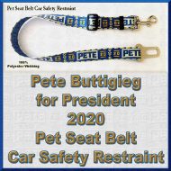 Pete Buttigieg for President 2020 Pet Seat Belt Car Safety Restraint Product Image No1