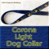 Corona Light Beer Designer Polyester Webbing Dog Collar Product Image No1