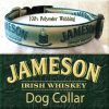 Jameson Whiskey Polyester Webbing Dog Collar Product Image No2