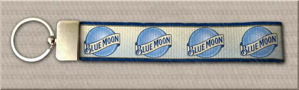 Blue Moon Beer Designer Key Fob