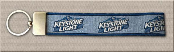 Keystone Light Beer Designer Key Fob