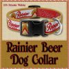 Rainier Beer Designer Dog Collar Product Image No5