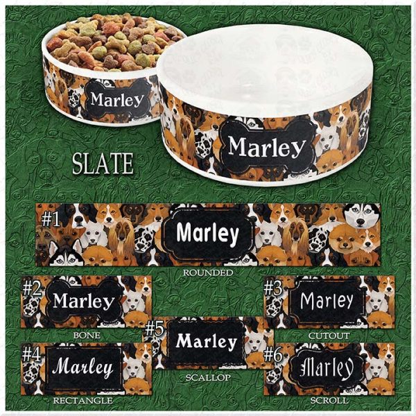 SLATE Dog Breed Faces Choices Product Image