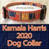 Kamala Harris 2020 For President Designer Polyester Webbing Dog Collar Product Image No4