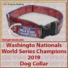 Washington Nationals World Series Champions 2019 Polyester Ver No2 Webbing Dog Collar Product Image No2