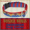 Wonder Woman Custom Design Request Dog Collar Product Image No3
