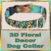 3D Floral Decor Dog Collar Product Image No3