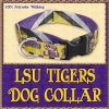 LSU Tigers Designer Dog Collar Product Image No2