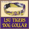 LSU Tigers Designer Dog Collar Product Image No3