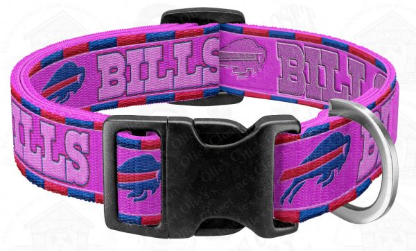 PINK Buffalo Bills Pet collar Product Image No2