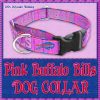 Pink Buffalo Bills Designer Dog Collar Product Image No2