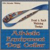 Sports Lover Athletic Polyester Webbing Dog Collar Product Image No4