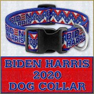 JOE BIDEN KAMALA HARRIS 2020 Dog Collar Product Image No1