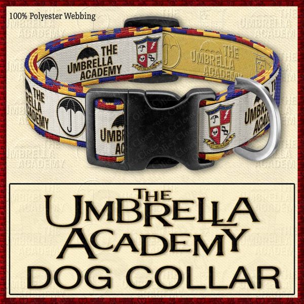 The Umbrella Academy Designer Dog Collar Product Image No1