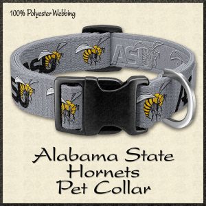 Alabama State University Hornets Pet Collar Product Image No1
