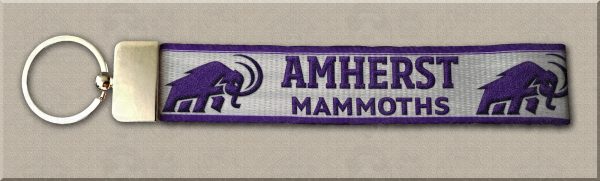 Amherst College Mammoths Designer Key Fob