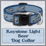 Keystone Light Beer Dog Keystone Light Beer Dog or Cat Collar Product Image No1