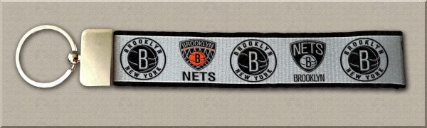 Brooklyn Nets NBA Designer Key Fob