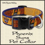 Phoenix Suns NBA Basketball Pet Collar Product Image No1