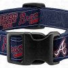 BLUE Atlanta Braves World Series Pet Collar Color Choice Product Image