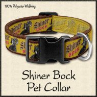 Shiner Bock Beer Pet Collar Product Image No1