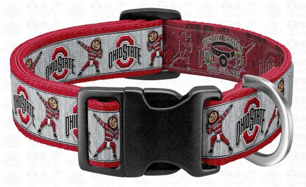 Ohio State University Buckeyes Pet Collar Product Image No2