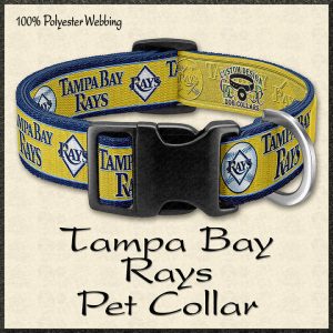 Tampa Bay Rays MLB Pet Collar Product Image No1