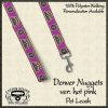 HOT PINK Denver Nuggetts Matching Pet Leash Product Image No1