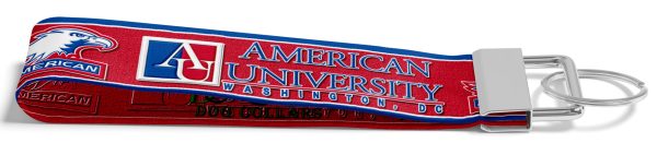 American University Washington DC Key Fob Wristlet Product Image No1