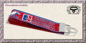 American University Washington DC Key Fob Wristlet Product Image No2